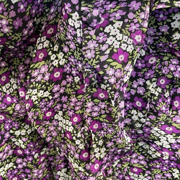 rabbit rabbit‎ rabbit DESIGNS Size 10 DRESS Purple Floral - Picture 4 of 9